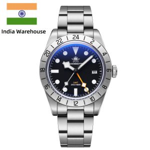 ★india warehouse★addiesdive 39mm bb gmt quartz watch ronda515 movement ad2035