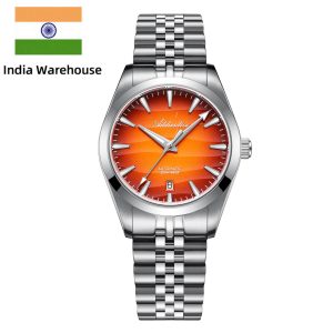 ★india warehouse★addiesdive 39mm “desert mirage” automatic watch ad2540