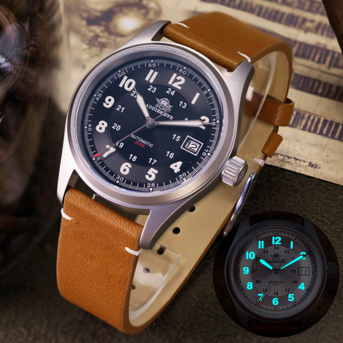 🔥anniversary sale🔥addiesdive® men's elegant automatic watch diver 200m (ad2048) 🔥anniversary sale🔥addiesdive® men's elegant automatic watch diver 200m (ad2048)