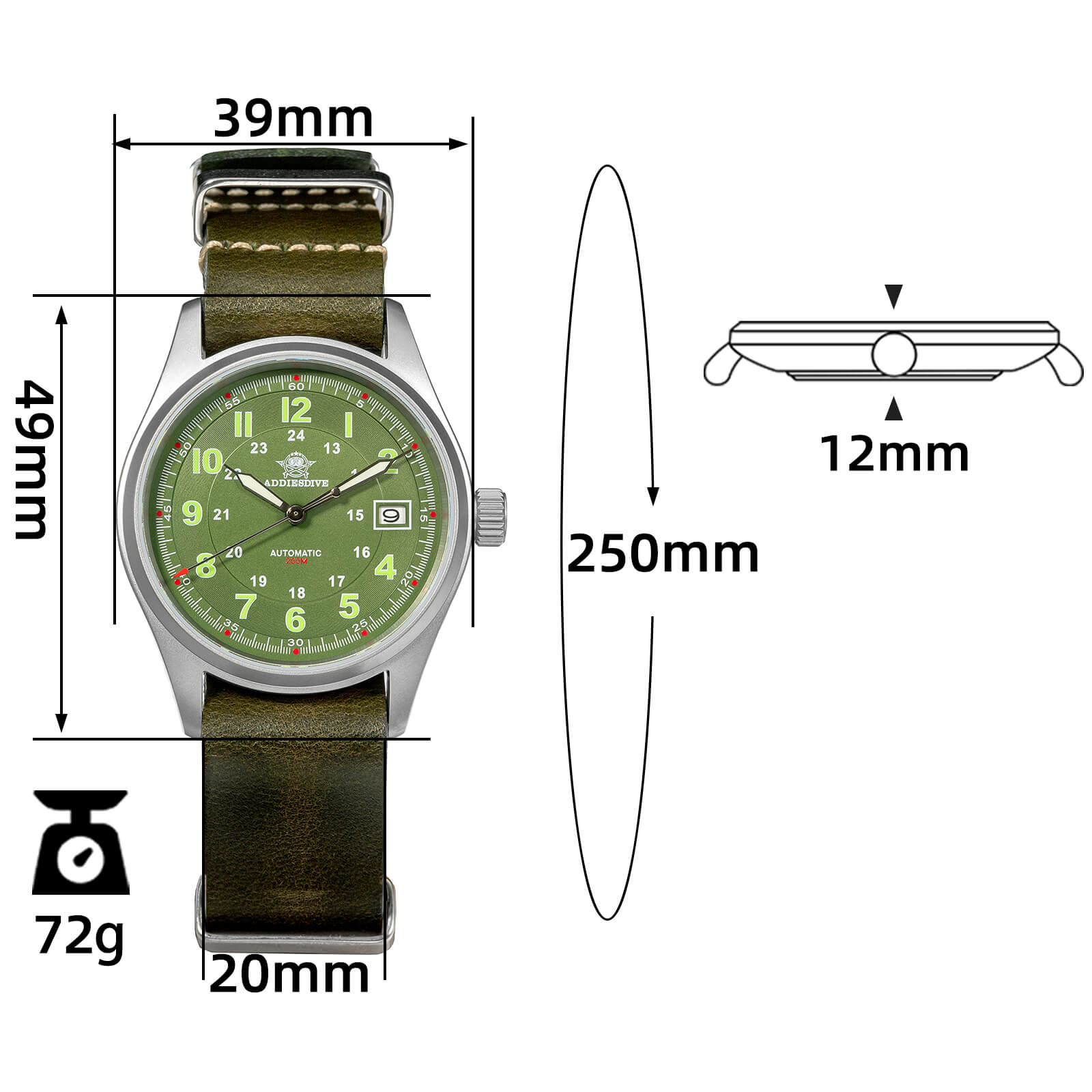 🔥anniversary sale🔥addiesdive® men's elegant automatic watch diver 200m (ad2048) 🔥anniversary sale🔥addiesdive® men's elegant automatic watch diver 200m (ad2048)