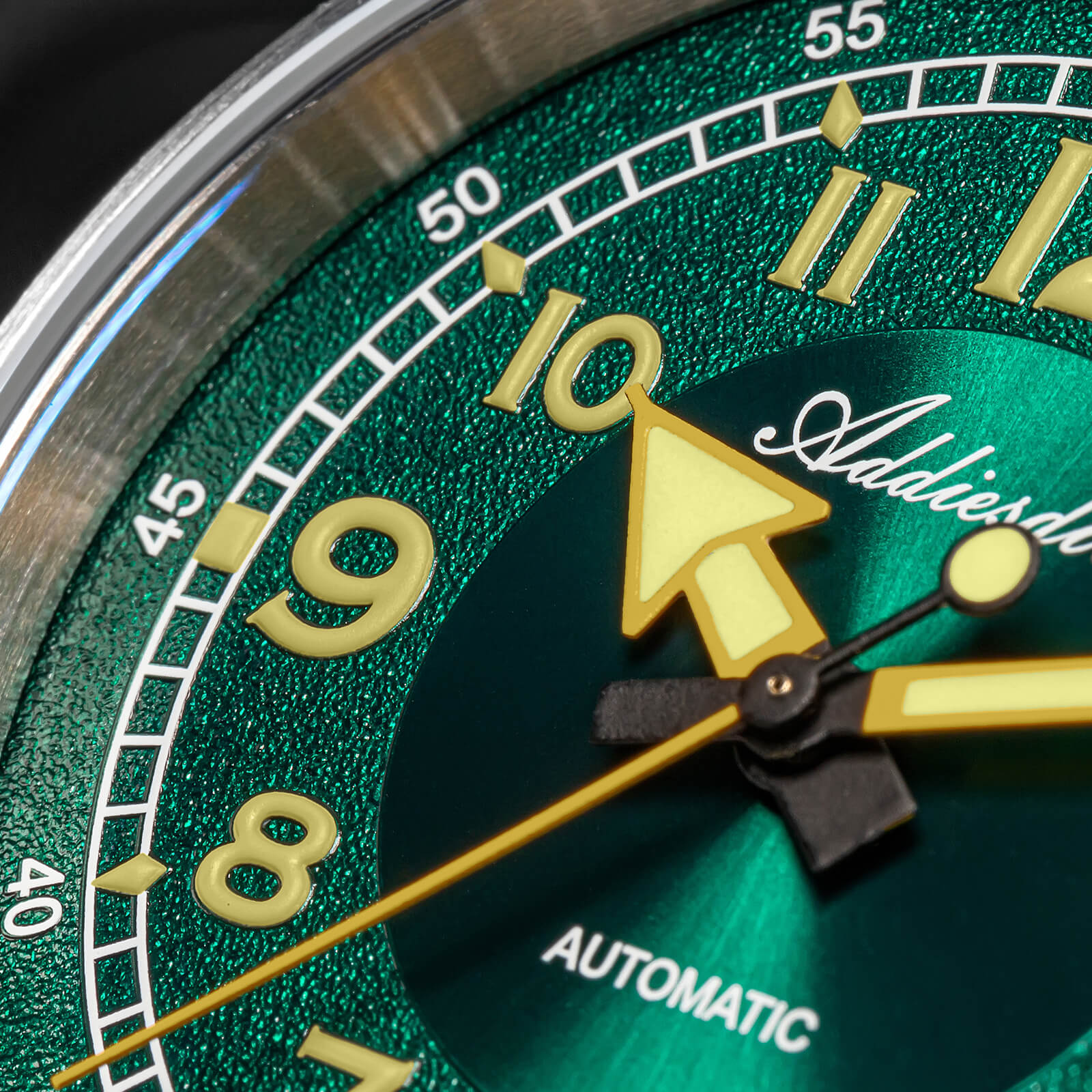 addiesdive 39mm explore retro mechanical men watch ad2055 addiesdive 39mm explore retro mechanical men watch ad2055