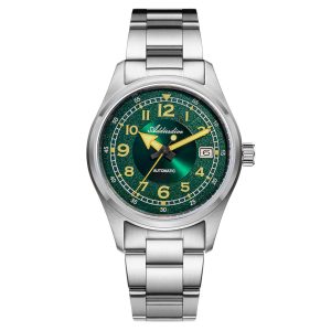 addiesdive 39mm explore retro mechanical men watch ad2055